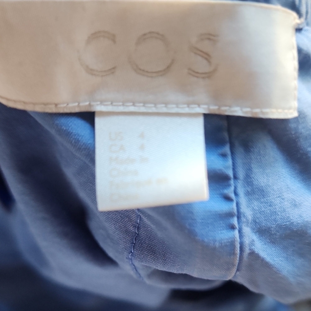 COS Blue Cotton Dress - Picture 8 of 14